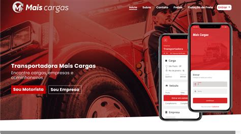 site de fretes e cargas.